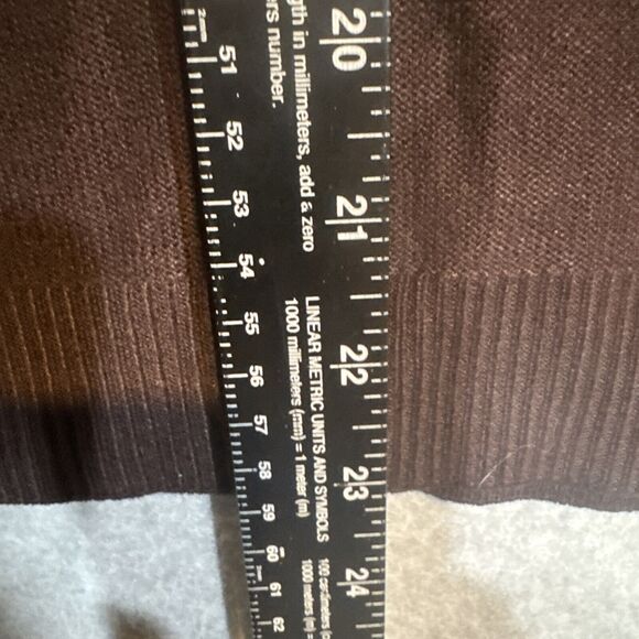 Chico’s Brown Grommet Sweater Women Size‎ 2 - Picture 10 of 11